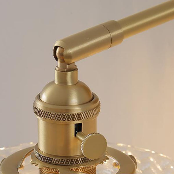 Nordic Brass Cylinder Wall Light