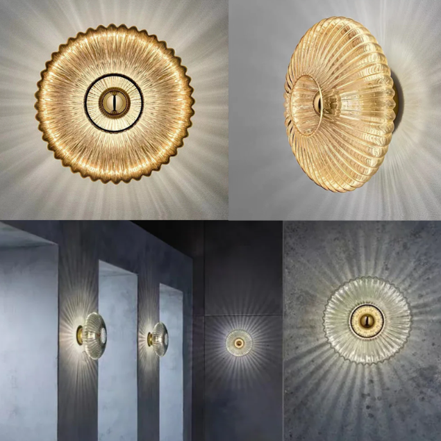Nimbus Flow Glass Wall Lamp